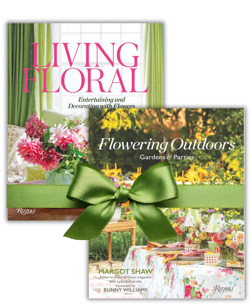 FLOWER GIFT BUNDLE: Both of Margot's books (autographed) + free FLOWER subscription